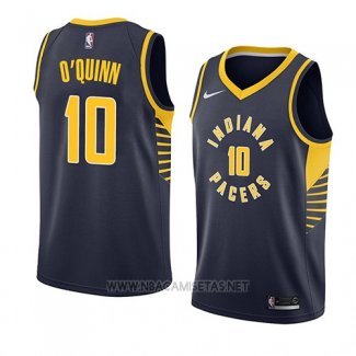 Camiseta Indiana Pacers Kyle O'quinn NO 10 Icon 2018 Azul