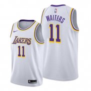 Camiseta Los Angeles Lakers Dion Waiters NO 11 Association 2020 Blanco