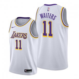 Camiseta Los Angeles Lakers Dion Waiters NO 11 Association 2020 Blanco