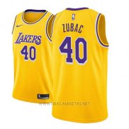 Camiseta Los Angeles Lakers Ivica Zubac NO 40 Icon 2018-19 Oro
