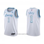 Camiseta Los Angeles Lakers Trevor Ariza NO 1 Ciudad 2021-22 Blanco