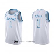 Camiseta Los Angeles Lakers Trevor Ariza NO 1 Ciudad 2021-22 Blanco