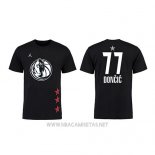 Camiseta Manga Corta Luka Doncic All Star 2019 Dallas Mavericks Negro