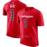 Camiseta Manga Corta Washington Wizards Bradley Beal Icon 2022-23 Rojo