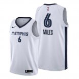 Camiseta Memphis Grizzlies C.J. Miles NO 6 Association Blanco