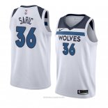 Camiseta Minnesota Timberwolves Dario Saric NO 36 Association 2018 Blanco