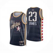 Camiseta NBA All Star 2026 LeBron James NO 23 Azul