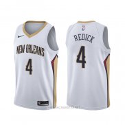 Camiseta New Orleans Pelicans J.j. Rojoick NO 4 Association Blanco