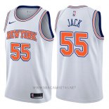 Camiseta New York Knicks Jarrett Jack NO 55 Statement 2017-18 Blanco