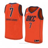 Camiseta Oklahoma City Thunder Timothe Luwawu-Cabarrot NO 7 Earned 2018-19 Naranja