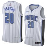 Camiseta Orlando Magic Rashad Vaughn NO 20 Association 2018 Blanco