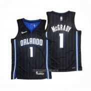 Camiseta Orlando Magic Tracy McGrady NO 1 Icon Negro