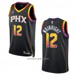 Camiseta Phoenix Suns Ish Wainright NO 12 Statement 2022-23 Negro