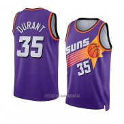 Camiseta Phoenix Suns Kevin Durant NO 35 Classic 2022-23 Violeta