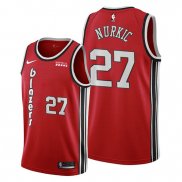 Camiseta Portland Trail Blazers Jusuf Nurkic NO 27 Classic Edition Rojo