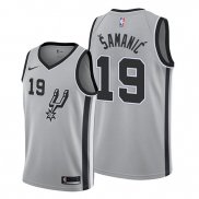 Camiseta San Antonio Spurs Luka Samanic NO 19 Statement 2019-20 Gris
