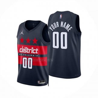 Camiseta Washington Wizards Personalizada Statement 2025-26 Azul