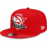 Gorra Atlanta Hawks Tip Off 9FIFTY Snapback Rojo