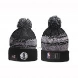 Gorro Beanie Brooklyn Nets Negro Gris