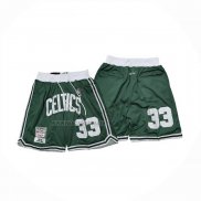 Pantalone Boston Celtics Mitchell & Ness 1985-86 Verde