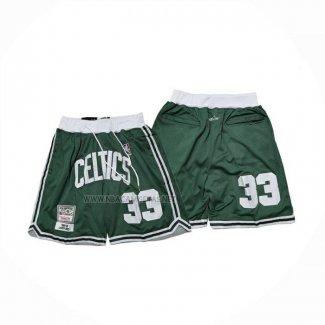 Pantalone Boston Celtics Mitchell & Ness 1985-86 Verde