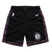 Pantalone Brooklyn Nets Ciudad 2019 Negro