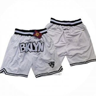 Pantalone Brooklyn Nets Just Don Blanco