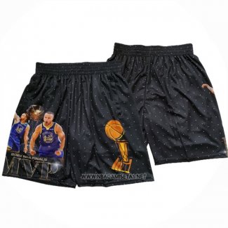 Pantalone Golden State Warriors MVP 2022 NBA Finals Negro