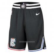 Pantalone Los Angeles Clippers Ciudad 2022-23 Negro