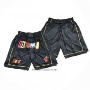 Pantalone Miami Heat Ciudad Just Don 2021-22 Negro