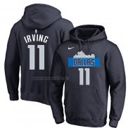 Sudaderas con Capucha Dallas Mavericks Kyrie Irving Statement Azul