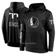 Sudaderas con Capucha Dallas Mavericks Luka Doncic Negro