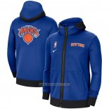 Sudaderas con Capucha New York Knicks Showtime Therma Azul
