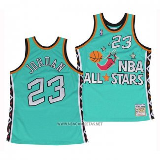 Camiseta All Star 1996 Michael Jordan NO 23 Verde