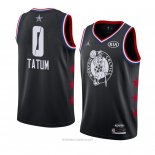 Camiseta All Star 2019 Boston Celtics Jayson Tatum NO 0 Negro