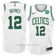 Camiseta Boston Celtics Aron Baynes NO 12 Association 2018 Blanco