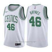 Camiseta Boston Celtics Aron Baynes NO 46 Association 2017-18 Blanco