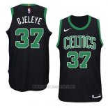 Camiseta Boston Celtics Semi Ojeleye NO 37 Statement 2018 Negro