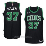 Camiseta Boston Celtics Semi Ojeleye NO 37 Statement 2018 Negro