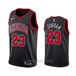 Camiseta Chicago Bulls Michael Jordan NO 23 Statement 2019-20 Negro