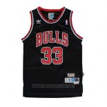 Camiseta Chicago Bulls Scottie Pippen NO 33 Retro Negro