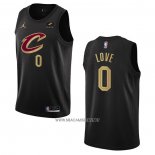 Camiseta Cleveland Cavaliers Kevin Love NO 0 Statement 2022-23 Negro