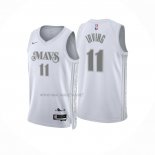 Camiseta Dallas Mavericks Kyrie Irving NO 11 Ciudad 2024-25 Blanco
