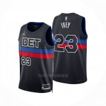 Camiseta Detroit Pistons Jaden Ivey NO 23 Statement 2024-25 Azul