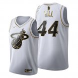 Camiseta Golden Edition Miami Heat Solomon Hill NO 44 2019-20 Blanco