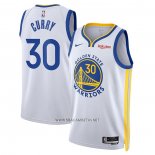 Camiseta Golden State Warriors Stephen Curry NO 30 Association 2022-23 Blanco