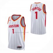 Camiseta Houston Rockets Amen Thompson NO 1 Association 2026-27 Blanco