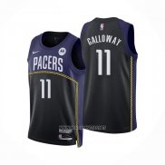 Camiseta Indiana Pacers Langston Galloway NO 11 Ciudad 2022-23 Azul