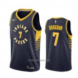 Camiseta Indiana Pacers Malcolm Brogdon NO 7 Icon Azul