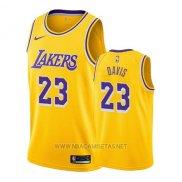 Camiseta Los Angeles Lakers Anthony Davis NO 23 Icon 2019-20 Amarillo